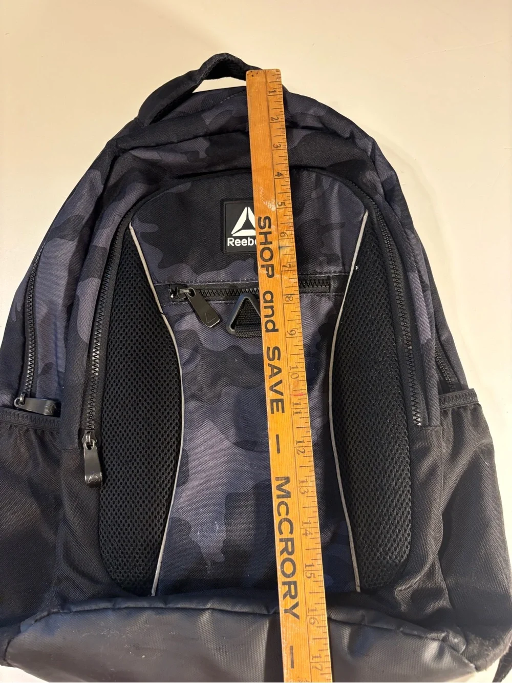 Reebok Black & Gray Camo Men's Backpack